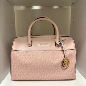 Michael Kors Pink Satchel Bag
